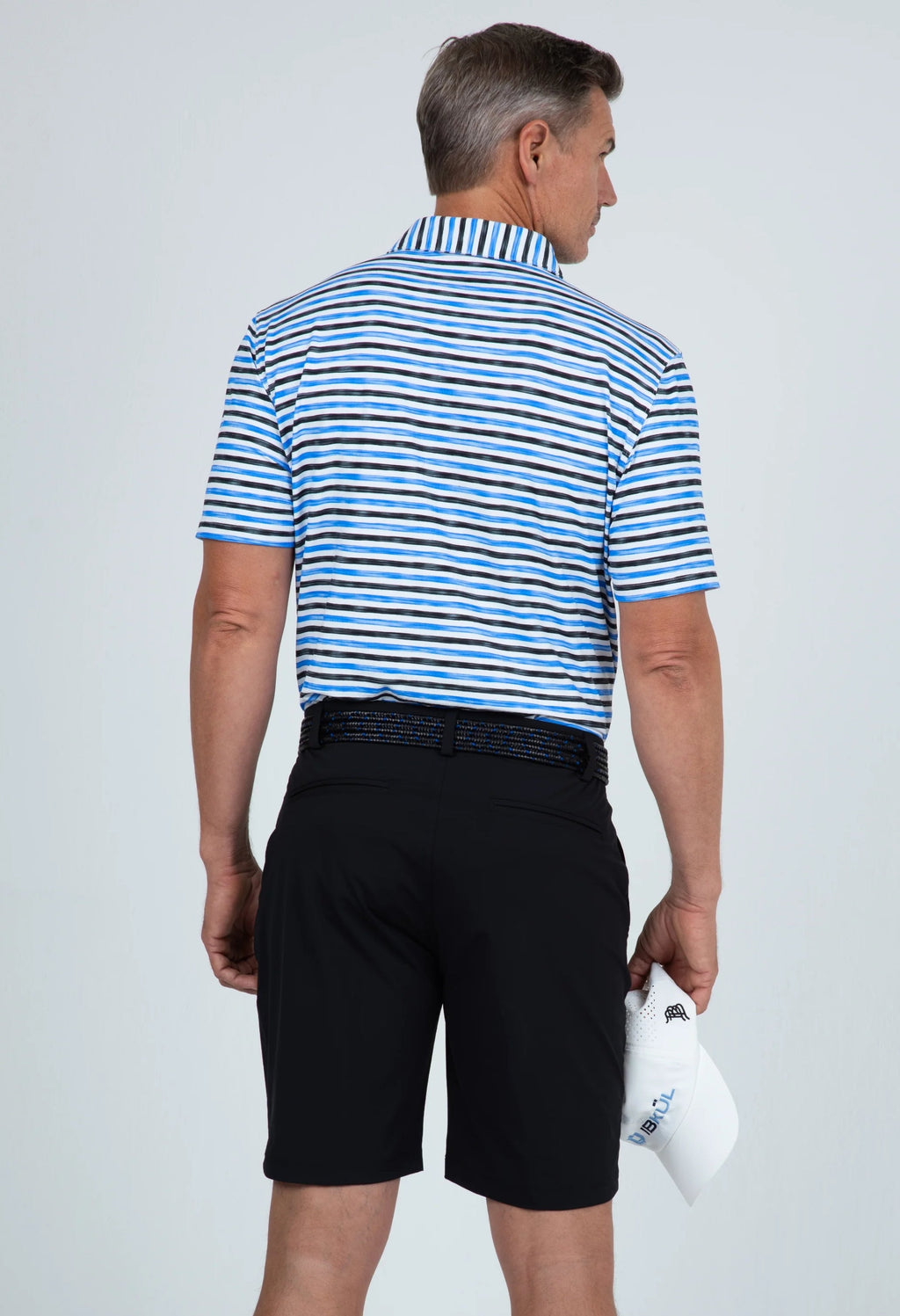 Landon Print Short Sleeve Polo – 94163 (Modern Fit)