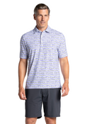 Landon Print Short Sleeve Polo – 94163 (Modern Fit)