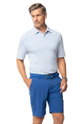 Beach Day Print Short Sleeve Polo – 94174 (Modern Fit)